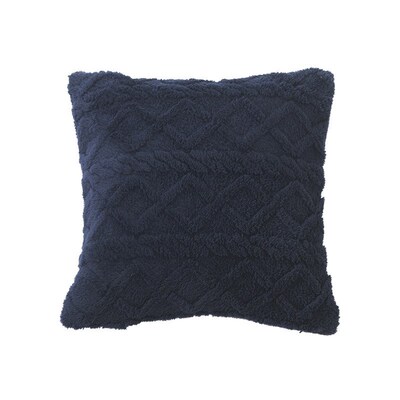 Winter Plush Geometric Sofa Cushion Cover Throw Pillow Case