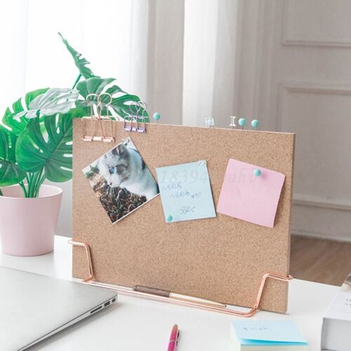 Natural Message Cork Board Environmentally Memo Pinboard