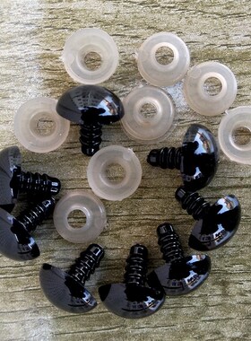 100pcs 8/10/12/14mm Plastic Safety Eyes For Toys Diy Mix Siz