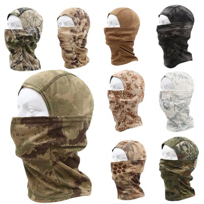 Camouflage Balaclava Full Face Scarf Ski Cycling Full Face C