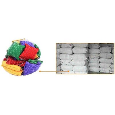 10pcs Cornhole Bags Safety Toss Playing Prop Outdoor Solid