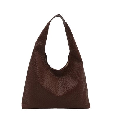 Fashionable Woven Popular Commuter Tote Bag, Simple Niche Ar