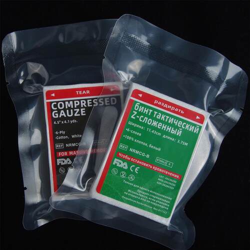 First Aid Compressed Sterile Gauze,Emergency Medical Dressin