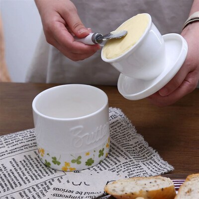 Butter Container French Butter Dish Housewarming Gift for Br