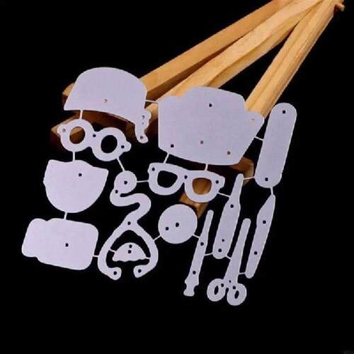 Q0KA Surgical Tools Metal Die Cuts Stencil Great Gifts for