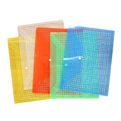 12 Pcs Oil Proof Document Holder Organizer Office File Grid