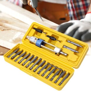 20 Pcs Swap Drill Bit Drill Driver Swivel Head Quick-change