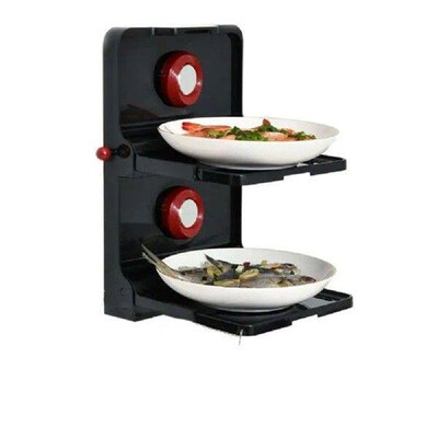 Multi-layer Food Preparation Rack Foldable No Punching