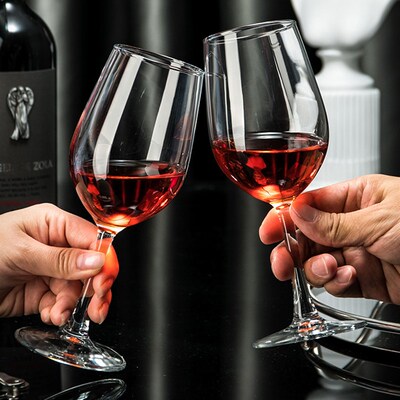 Crystal red wine glass set elegant wine glasses Goblet红酒杯