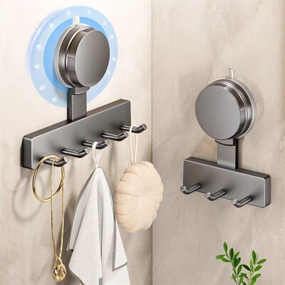 Strong load-bearing no punching suction cup hook bathroom wa
