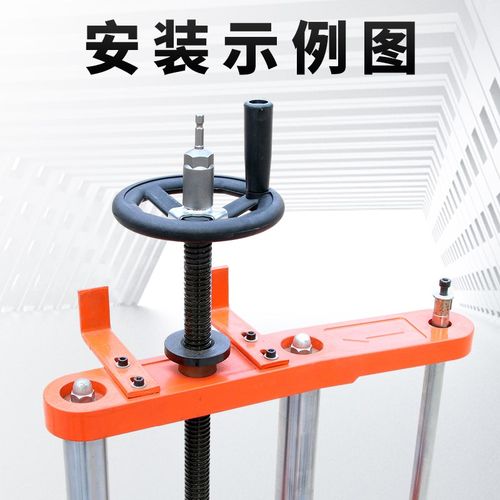 小泥鳅墙锯手动改半自动三爪螺丝配件手轮摇轮切墙机配件筒快速