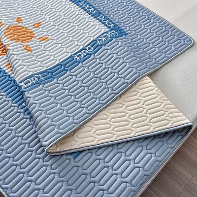 New Summer  Silk Mat Cartoon Large Version Thickened Latex M