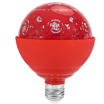 Section lorful lor-changing Fortune Light Bulb Fortune Light