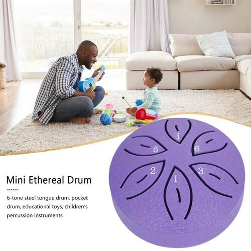 3 Inches 6 Notes Rain Drum for Outside Rain Drum Instrument