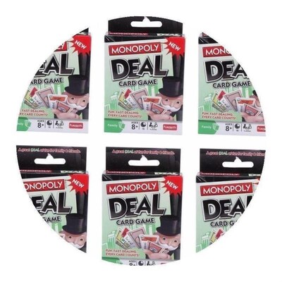 English VErsion MonoPoly DEal CarD Play CarD Toy PuzzlE FaM