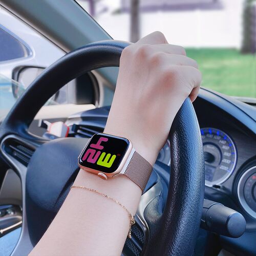Milanese Loop For Apple Watch Ultra Band 49mm 44mm 45mm 40mm