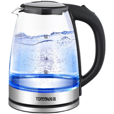 Glass electric kettle capacity stainless steel transparent
