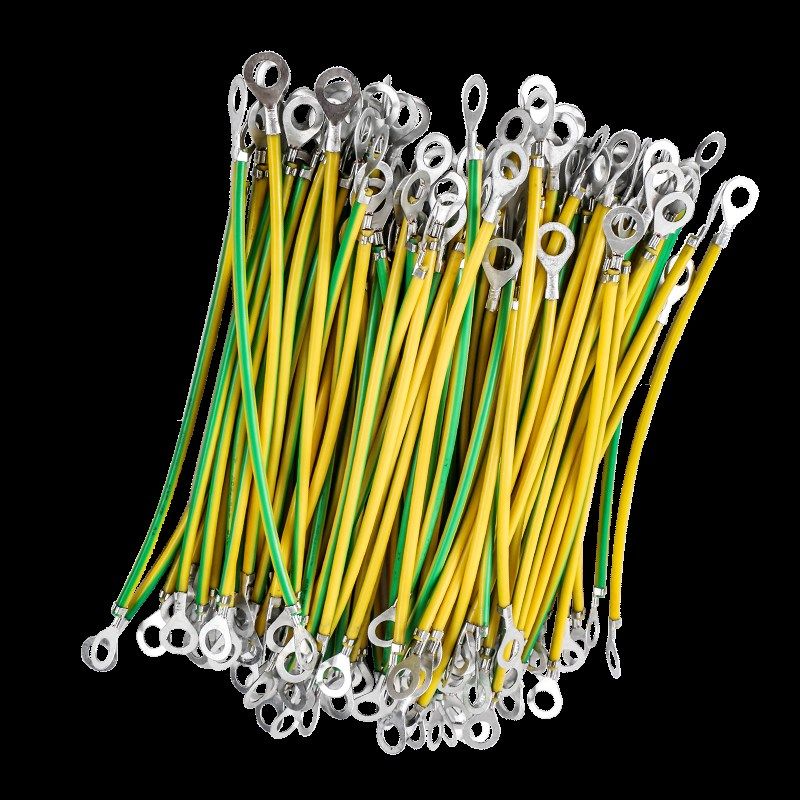 绿铜接线跨地线架伏接配窗光柜包色铝桥接地接门接线黄线电软连,电子/电工,单芯线,淘宝优惠券,粉丝福利购,淘宝优惠卷