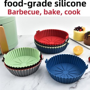 Airfryer Silicone Basket Reusable Oven Baking Tray Silicone