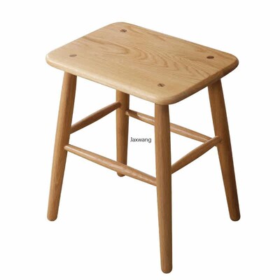 Nordic Living Room Stool Customized Biscuit Square Stool