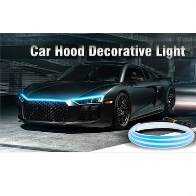 Led Car Hood Light Strip Constant Through-type Auto Modified