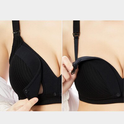Maternity Nursing Bra Pregnant Women Mother Mama Open Breast