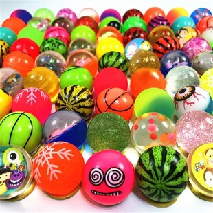 20PCS/lot Rubber 25mm Mini Bouncy Balls Funny Toys High Boun