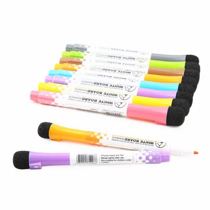 Dry Erase Markers (8 Pack) Low Odor White Markers with Erase图片