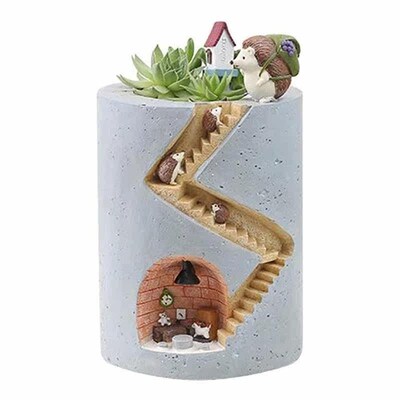 Animal Resin Flowerpot Succulents Planter Planting Desktop