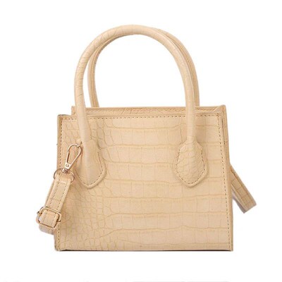 Womens Bag 2025 Summer New rendy Texture Small Square Bag S