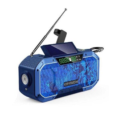 Hand Crank Solar Radio AM/FM Outdoor Emergency Radio LED
