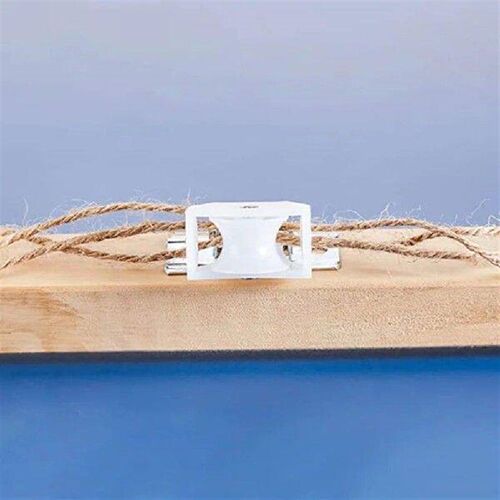 8 Pcs Roman Blind Curtain Accessories Pulley Bamboo Roller