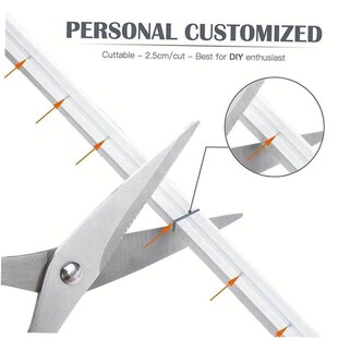 Set Emb Light Lights 600 Silicone Flexible Strip LED Neon