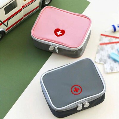 1Pc Cute Mini Portable Medicine Bag Storage First Aid Kit Me
