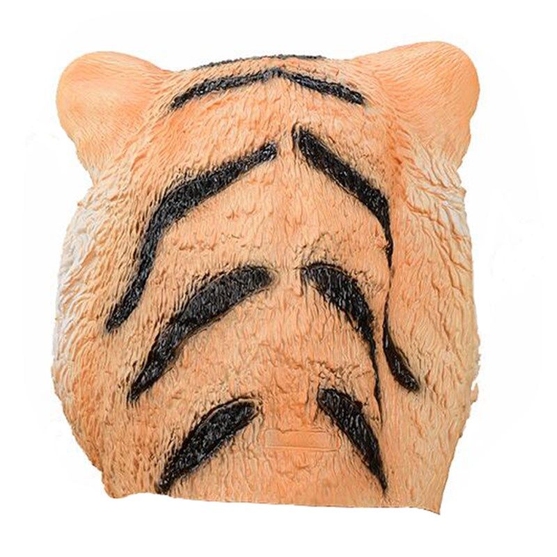 万圣节头乳胶学校表演老虎头面具东北虎动物面罩婚礼恶搞道具,节庆用品/礼品,面具,淘宝优惠券,粉丝福利购,淘宝优惠卷