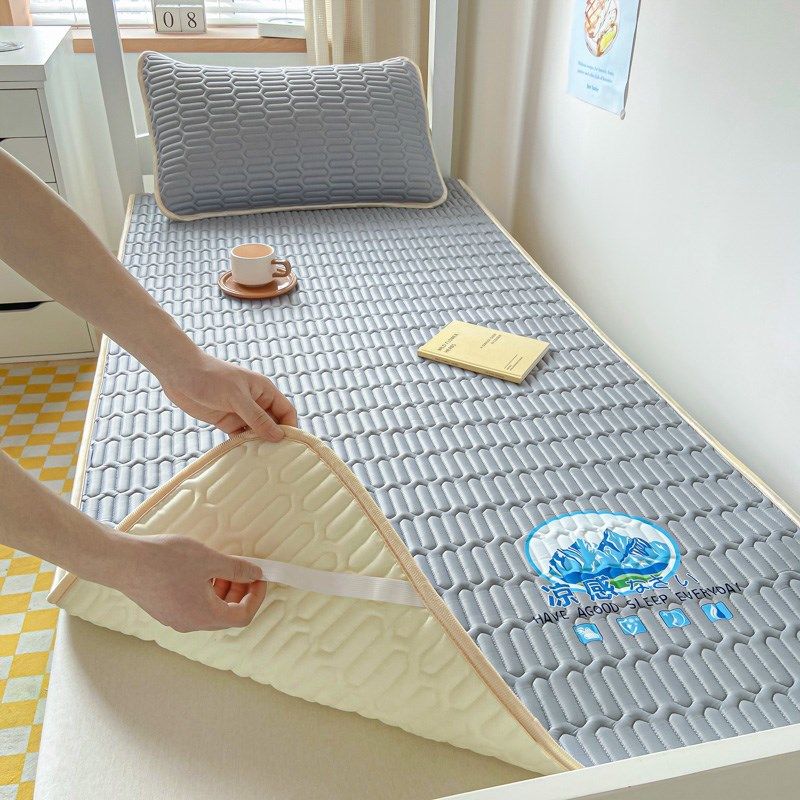 夏季冰丝席学生宿舍专用乳胶凉席单人软席子寝室上下铺夏天床垫,床上用品,乳胶席,淘宝优惠券,粉丝福利购,淘宝优惠卷