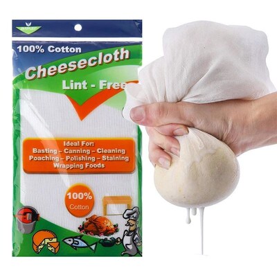 4Yard ~1.5Yard Cheesecloth Reusable Unbleached Precut Strain