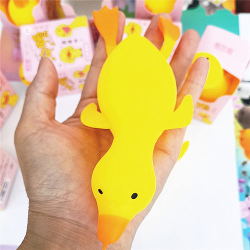 Squishy Mochi Fidget Toys duck Stress ball呆萌小黄鸭捏捏乐