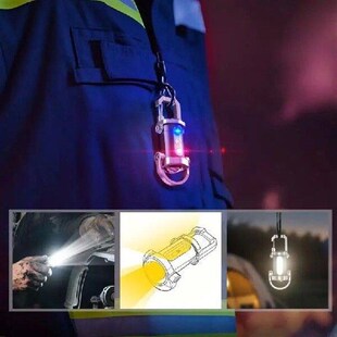 Keychain Flashlights Portable USB Rechargeable Work Light