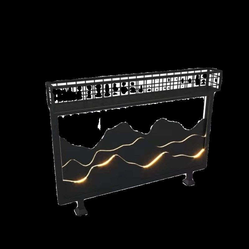 铁艺餐厅过道半截隔断围栏火锅店饭店酒店卡座矮墙屏风花槽架装饰,商业/办公家具,办公屏风/隔断,淘宝优惠券,粉丝福利购,淘宝优惠卷