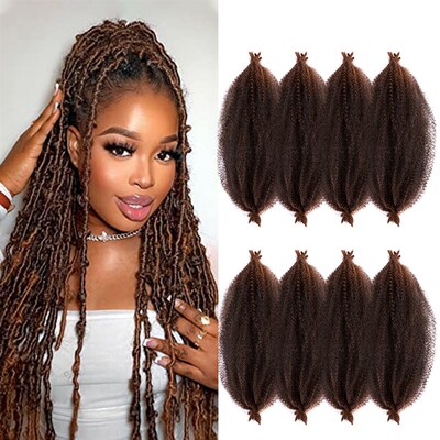 Marley Twist Afro Crochet Braids Soft Spring Kinky Hair For