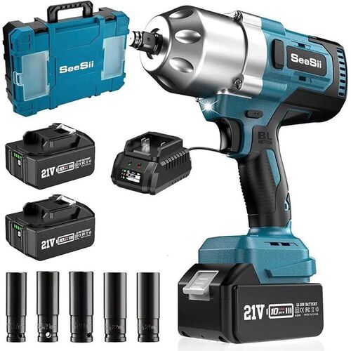 Seesii WH800 1300NM High Torque 1/2 Impact Wrench 960Ft-lbs