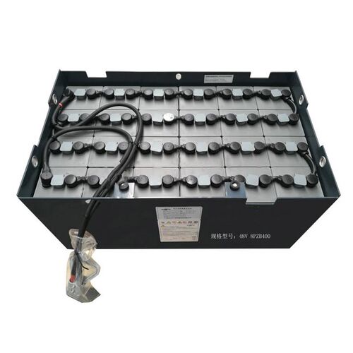 林德合力杭叉诺力西林中力电动堆高机蓄电池组铅酸电瓶24V210Ah48
