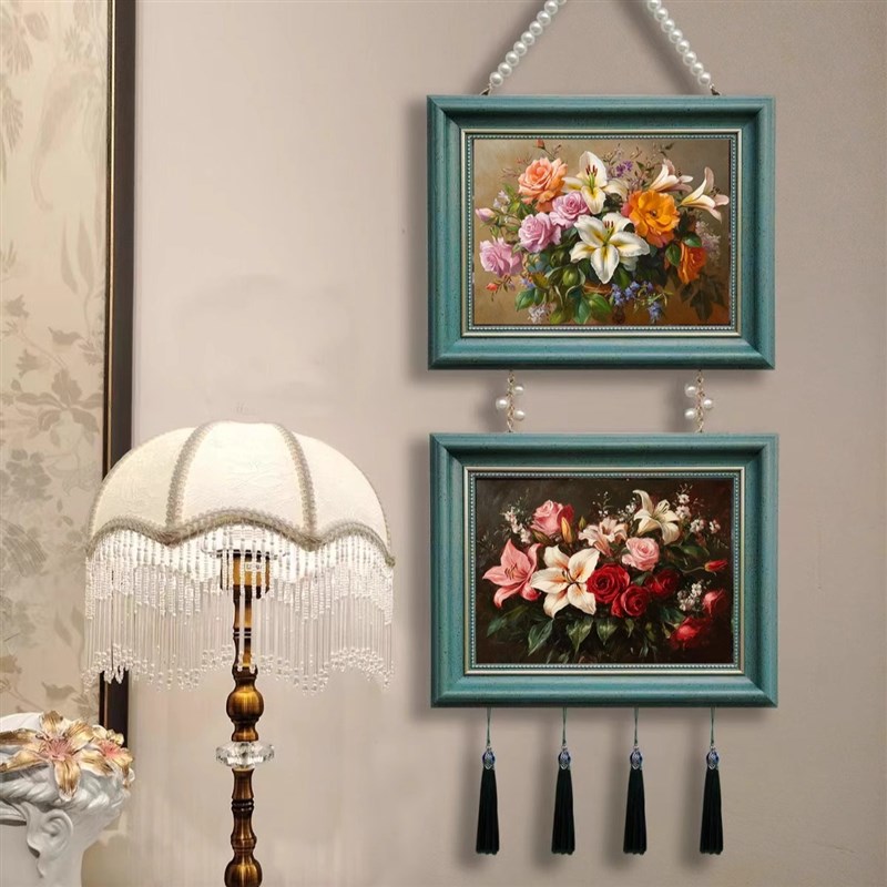 鲜花花卉装饰画玄关墙壁挂画沙发背景墙画餐厅客厅卧室电视墙壁画