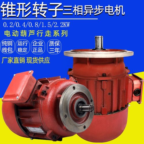 南京起重电机总厂ZDY21-4 0.8KW电机电动葫芦电机大车运行电机