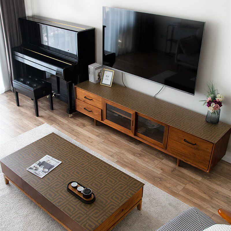 【皮革茶几垫】新款几何图案防水防油免洗长方形餐书桌台软盖布,居家布艺,茶几垫,淘宝优惠券,粉丝福利购,淘宝优惠卷