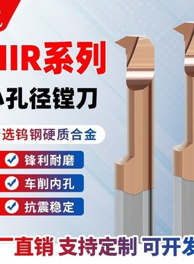 小孔径镗刀钨钢合金加长MIR内孔数控抗震不锈钢微型车刀小径镗刀