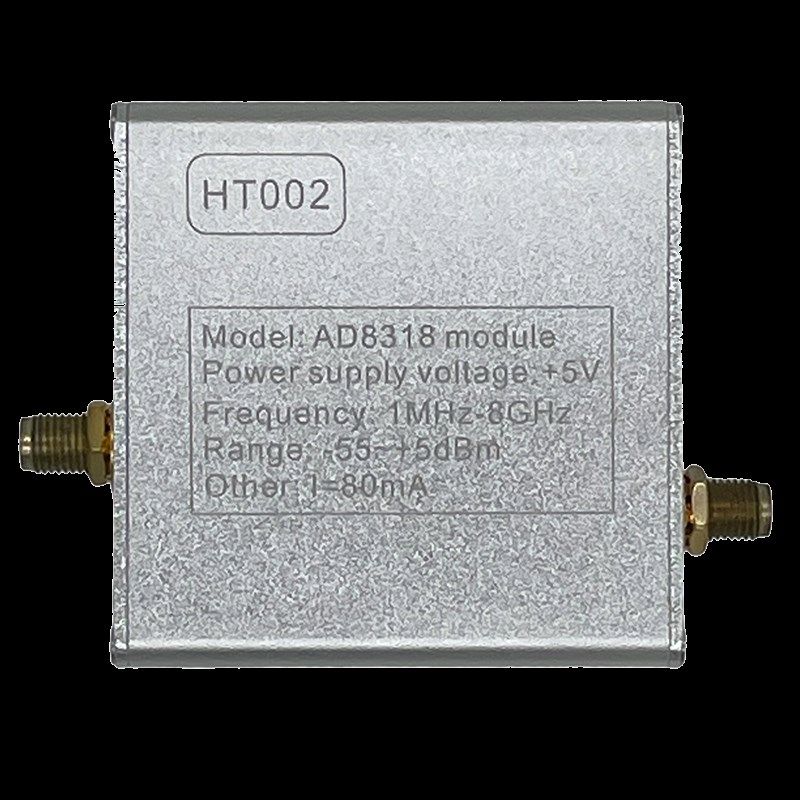 HT002 AD8318 射频对数检波器 功率检测测量芯片模块幅度相位放大