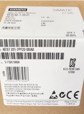 EM231  6ES7231 6ES7 231-7PB22/7PC22/7PD22/7PF22/0HC22-0XA8/0
