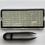 9生产批号日期时间印码 Z数字0 器橡胶活字粒板字母A 组合印章打码